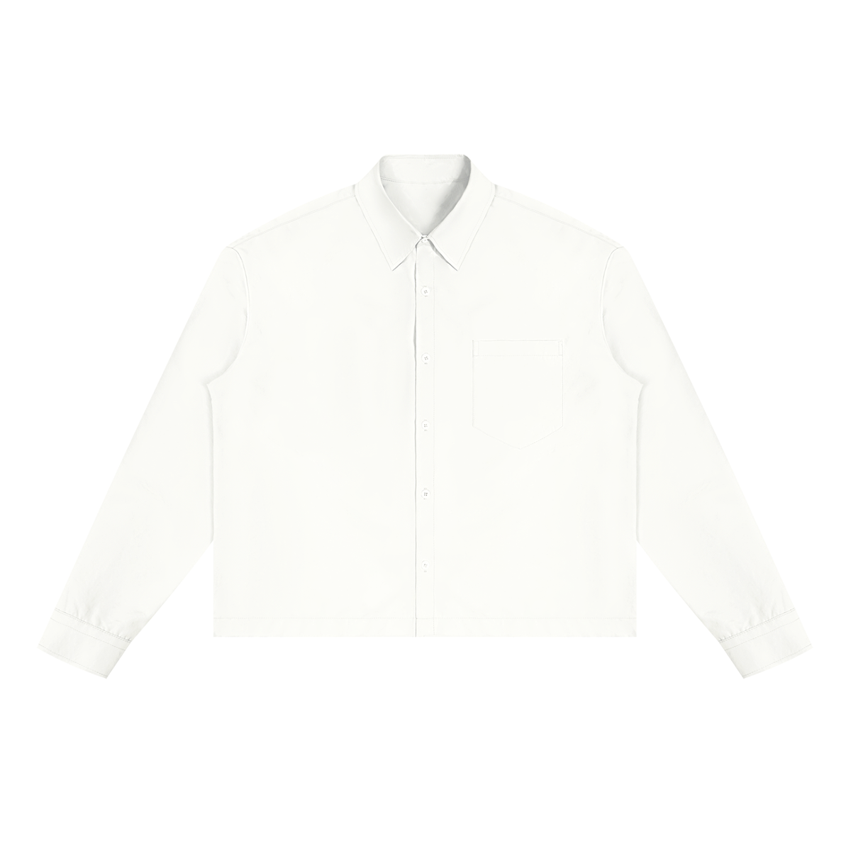 Unisex Boxy Long Sleeve Shirt